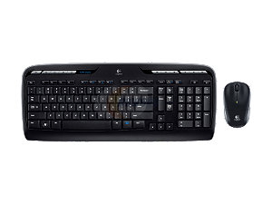 Wireless Keyboard & Comfort Mouse Combo MK320 Long-range 2.4 GHz 